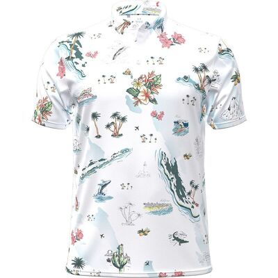 Tricou polo pentru bărbați Under Armour Golf alb M unisex Tricou polo pentru bărbați Under Armour Golf alb M unisex