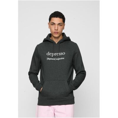 Mister Tee Hanorac Depresso gri închis negru M male Mister Tee Hanorac Depresso gri închis negru M male