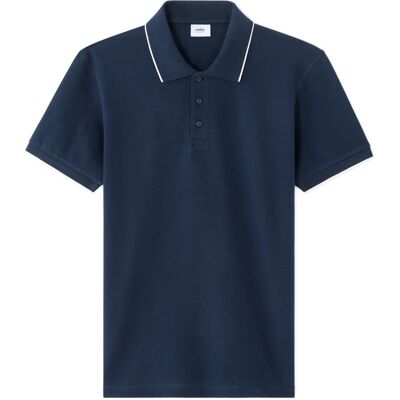 Tricou polo Celio pentru bărbați Letaim albastru XXL male Tricou polo Celio pentru bărbați Letaim albastru XXL male