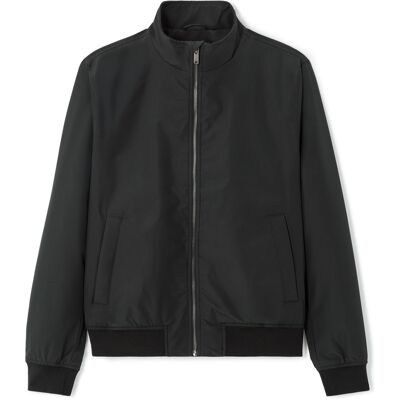 Celio Geacă bomber neagră pentru bărbați negru XL male Celio Geacă bomber neagră pentru bărbați negru XL male