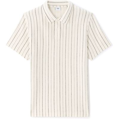 Tricou polo Celio pentru bărbați Nestripo negru XL male Tricou polo Celio pentru bărbați Nestripo negru XL male