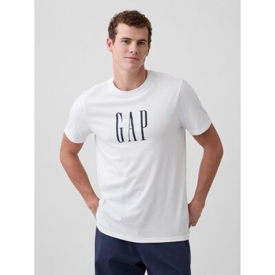 Tricou GAP Everyday Soft cu logo alb XXL male Tricou GAP Everyday Soft cu logo alb XXL male