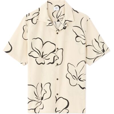Cămașă din in Celio Naflori negru S male Cămașă din in Celio Naflori negru S male