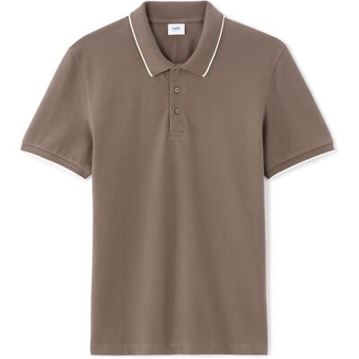 Tricou polo bărbătesc Celio Letaim kaki M male Tricou polo bărbătesc Celio Letaim kaki M male