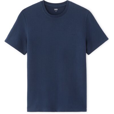 Tricou bărbătesc Celio Pewaketi7 albastru XL male Tricou bărbătesc Celio Pewaketi7 albastru XL male