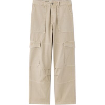 Pantaloni largi bej Celio Mobago crem 36 male Pantaloni largi bej Celio Mobago crem 36 male