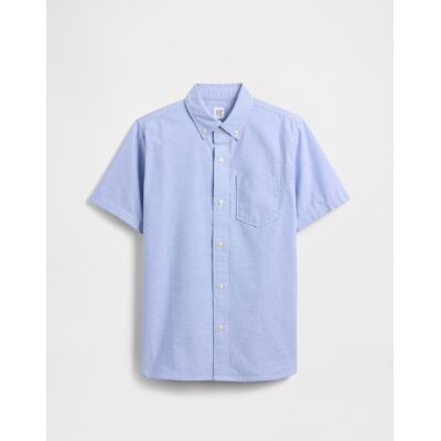 Cămașă GAP Oxford pentru băieți albastru deschis XXL male Cămașă GAP Oxford pentru băieți albastru deschis XXL male