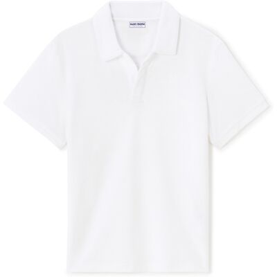 Tricou polo Celio Saint Tropez alb L male Tricou polo Celio Saint Tropez alb L male