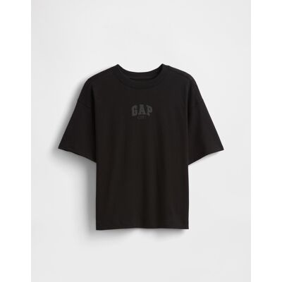 Tricou supradimensionat GAP Boys cu logo 1969 negru L male Tricou supradimensionat GAP Boys cu logo 1969 negru L male