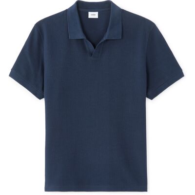 Tricou polo bărbătesc Celio Leuvo albastru L male Tricou polo bărbătesc Celio Leuvo albastru L male