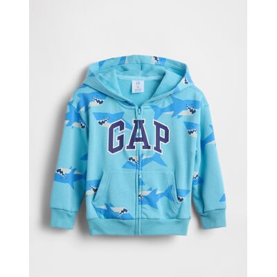 Hanorac GAP pentru copii cu logo albastru 12-18M male Hanorac GAP pentru copii cu logo albastru 12-18M male