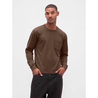 Tricou GAP Heavyweight pentru bărbați maro XXL male Tricou GAP Heavyweight pentru bărbați maro XXL male