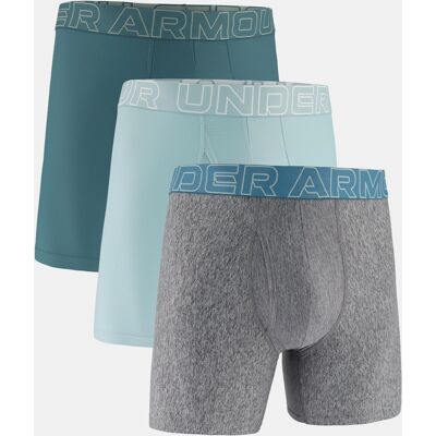 Under Armour Boxeri pentru bărbați, pachet de 3 gri M male Under Armour Boxeri pentru bărbați, pachet de 3 gri M male