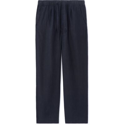 Pantaloni de in pentru bărbați Celio Lolinos albastru M male Pantaloni de in pentru bărbați Celio Lolinos albastru M male