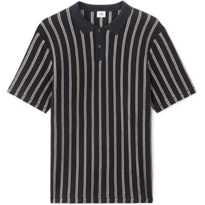 Tricou polo pentru bărbați Celio Perpignan negru XL male Tricou polo pentru bărbați Celio Perpignan negru XL male