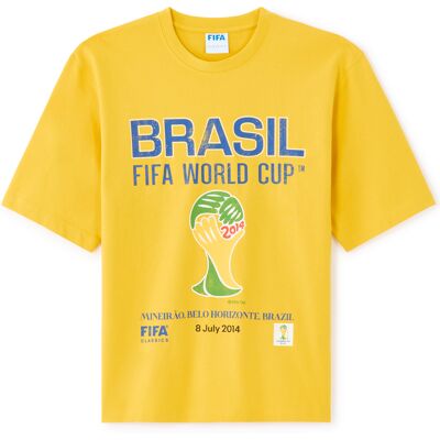 Tricou Celio FIFA - bărbați galben S male Tricou Celio FIFA - bărbați galben S male
