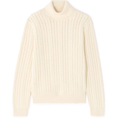 Pulover bărbătesc Celio Mevicks crem XL male Pulover bărbătesc Celio Mevicks crem XL male