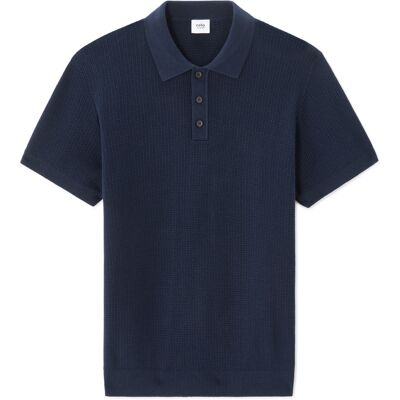 Tricou polo pentru bărbați Celio Nenur albastru S male Tricou polo pentru bărbați Celio Nenur albastru S male