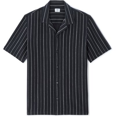 Tricou cu mânecă scurtă Celio Nastripe7 negru XXL male Tricou cu mânecă scurtă Celio Nastripe7 negru XXL male