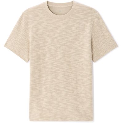 Tricou Celio pentru bărbați Neprioti crem XL male Tricou Celio pentru bărbați Neprioti crem XL male