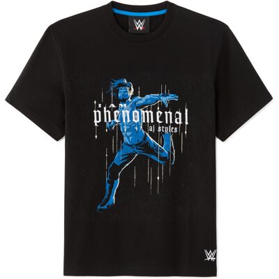 Celio Tricou WWE Fenomenal AJ Styles pentru bărbați negru L male Celio Tricou WWE Fenomenal AJ Styles pentru bărbați negru L male