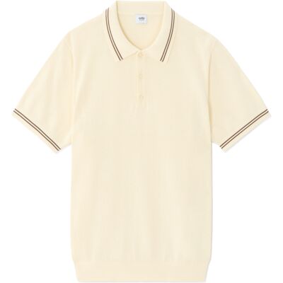 Tricou polo bărbătesc crem Celio crem S male Tricou polo bărbătesc crem Celio crem S male