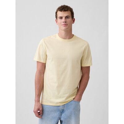 Tricou GAP pentru bărbați cu logo crem M male Tricou GAP pentru bărbați cu logo crem M male
