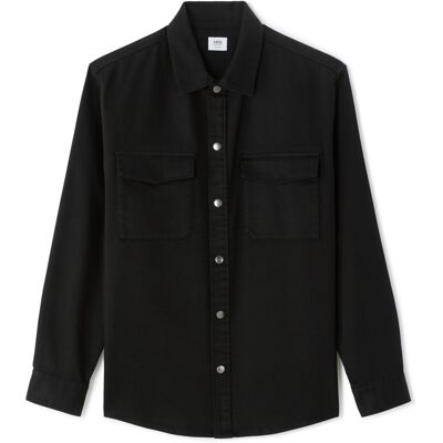 Cămașă bărbătească neagră Celio Nagastret negru XXL male Cămașă bărbătească neagră Celio Nagastret negru XXL male