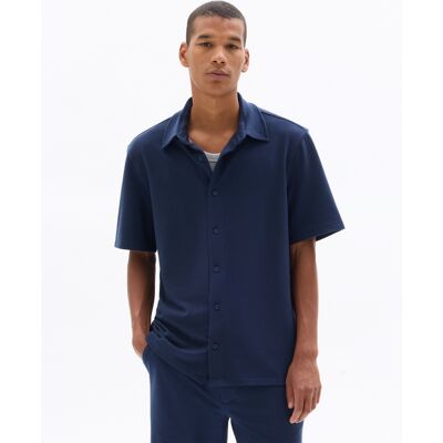 Cămașă cu mânecă scurtă pentru bărbați Celio Pavosir7 albastru XXL male Cămașă cu mânecă scurtă pentru bărbați Celio Pavosir7 albastru XXL male