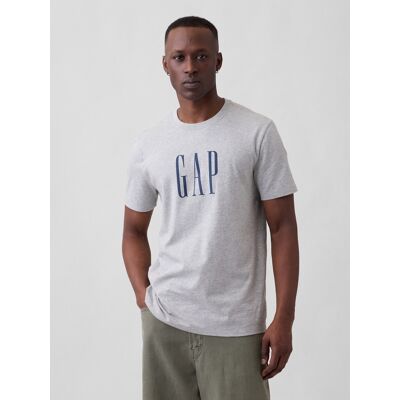 Tricou GAP pentru bărbați cu logo gri M male Tricou GAP pentru bărbați cu logo gri M male