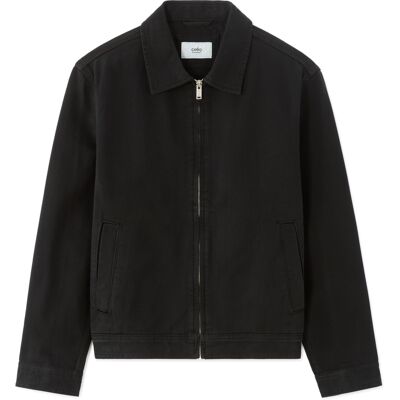 Geaca barbati din denim Celio Gudean1 negru XXL male Geaca barbati din denim Celio Gudean1 negru XXL male