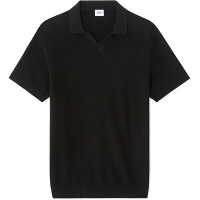 Tricou polo negru bărbătesc Celio negru XL male Tricou polo negru bărbătesc Celio negru XL male