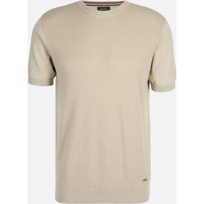 GEOX Tricou polo bej pentru bărbați crem L male GEOX Tricou polo bej pentru bărbați crem L male