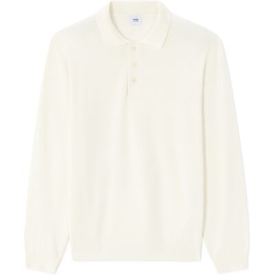 Celio Pulover polo crem pentru bărbați crem L male Celio Pulover polo crem pentru bărbați crem L male