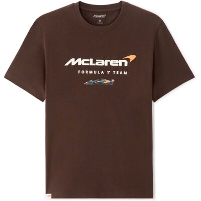 Celio Tricou McLaren pentru bărbați maro L male Celio Tricou McLaren pentru bărbați maro L male