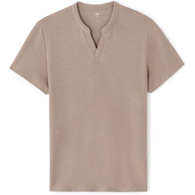 Tricou bărbătesc Celio Nebertee kaki S male Tricou bărbătesc Celio Nebertee kaki S male