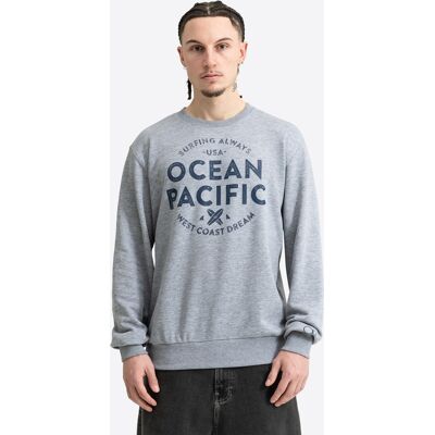 Hanorac cu guler rotund pentru bărbați Ocean Pacific albastru XL male Hanorac cu guler rotund pentru bărbați Ocean Pacific albastru XL male