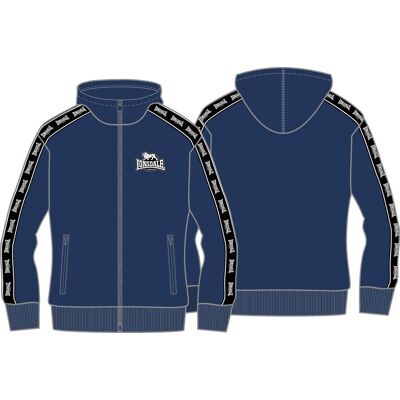 Hanorac Lonsdale pentru bărbați negru 3XL male Hanorac Lonsdale pentru bărbați negru 3XL male