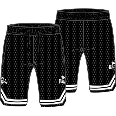 Pantaloni scurți unisex Lonsdale, croială regulată negru 3XL male Pantaloni scurți unisex Lonsdale, croială regulată negru 3XL male
