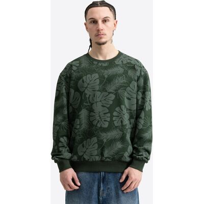Hanorac cu guler rotund pentru bărbați Ocean Pacific verde M male Hanorac cu guler rotund pentru bărbați Ocean Pacific verde M male