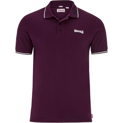 Tricou polo barbati, Lonsdale Slim Fit fuchsia M male Tricou polo barbati, Lonsdale Slim Fit fuchsia M male