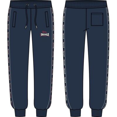 Pantaloni de trening Lonsdale pentru bărbați, croială regulată albastru XXL male Pantaloni de trening Lonsdale pentru bărbați, croială regulată albastru XXL male