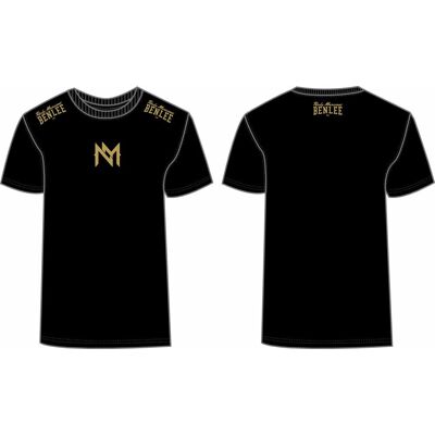 Tricou Benlee pentru bărbați, croială regulată negru L male Tricou Benlee pentru bărbați, croială regulată negru L male
