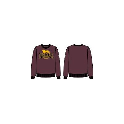 Hanorac cu guler rotund pentru bărbați Lonsdale negru S male Hanorac cu guler rotund pentru bărbați Lonsdale negru S male