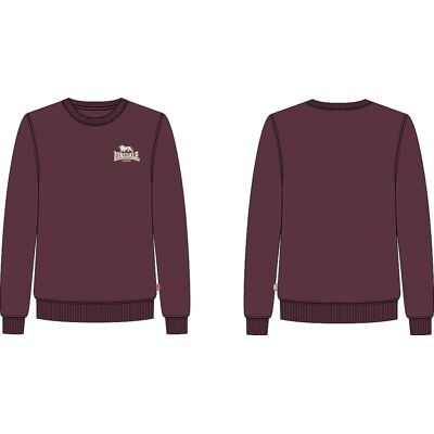 Hanorac slim fit pentru bărbați Lonsdale rosu inchis XXL male Hanorac slim fit pentru bărbați Lonsdale rosu inchis XXL male