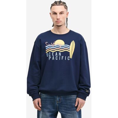Hanorac Ocean Pacific pentru bărbați albastru XXL male Hanorac Ocean Pacific pentru bărbați albastru XXL male