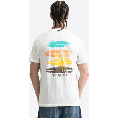Tricou bărbătesc Ocean Pacific alb XL male Tricou bărbătesc Ocean Pacific alb XL male