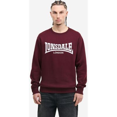 Hanorac Lonsdale pentru bărbați, croială regulată rosu inchis XXL male Hanorac Lonsdale pentru bărbați, croială regulată rosu inchis XXL male
