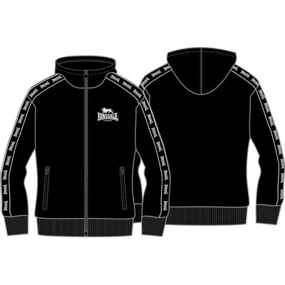 Hanorac Lonsdale pentru bărbați negru XXL male Hanorac Lonsdale pentru bărbați negru XXL male