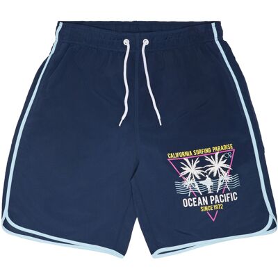 Pantaloni scurți de plajă pentru bărbați Ocean Pacific albastru XXL male Pantaloni scurți de plajă pentru bărbați Ocean Pacific albastru XXL male